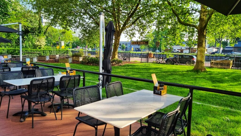 Brasserie de Blend, kindvriendelijk restaurant terras tip in Utrecht West